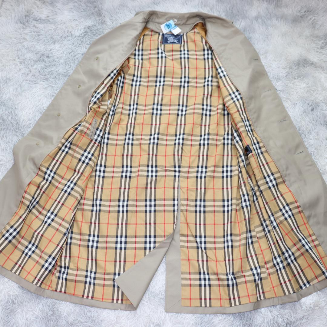 タグ付き✨バーバリーロンドン✨ライナー付　ステンカラーコート　ノバチェック１８０