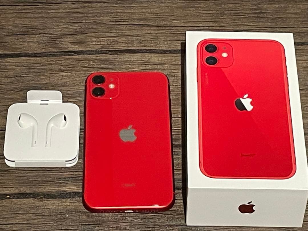 iPhone 11 イヤホン付き
