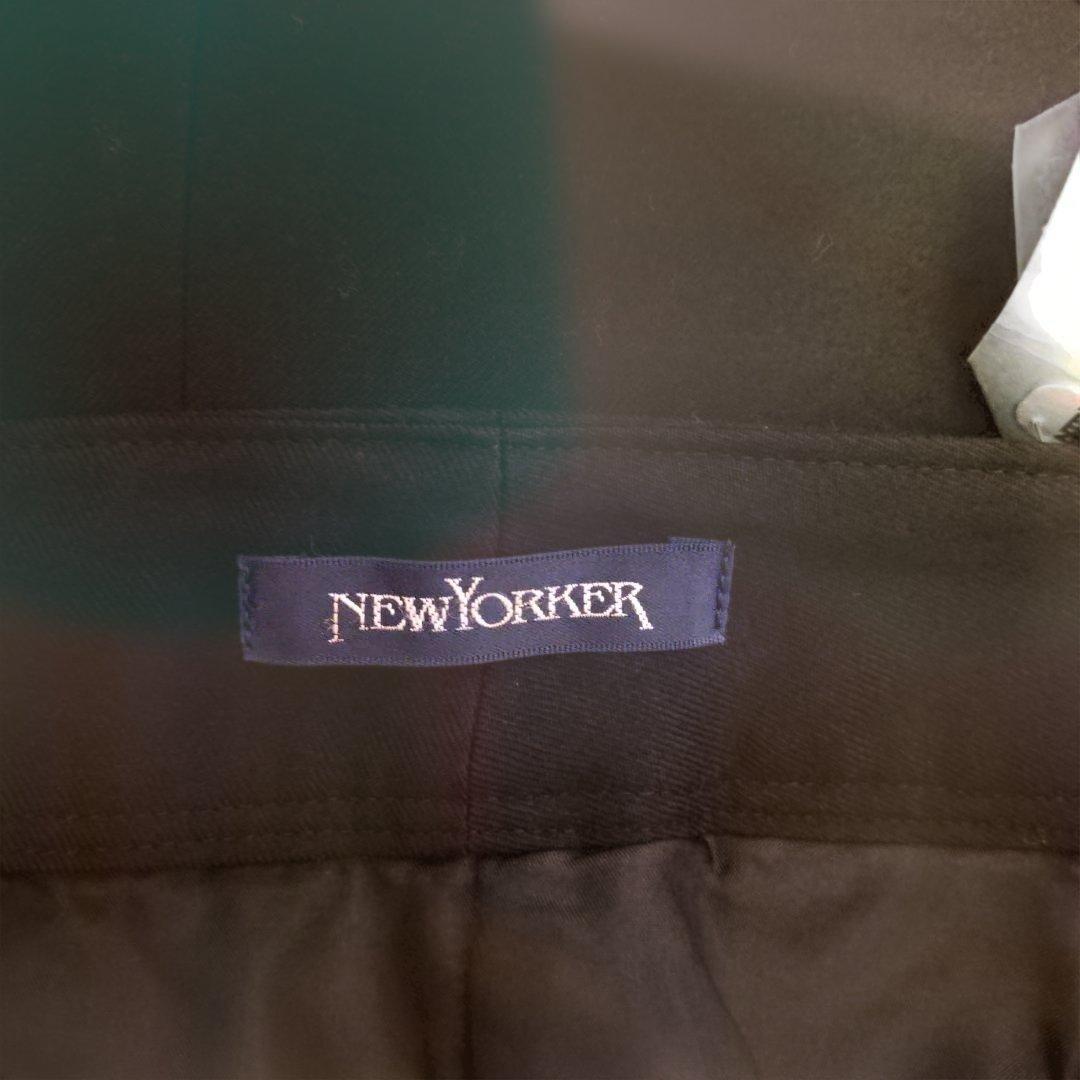 S様予約済【NEWYORKER】ブラックパンツスーツ シングルボタン