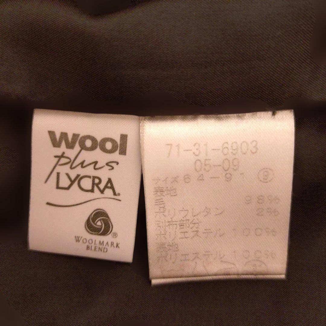 S様予約済【NEWYORKER】ブラックパンツスーツ シングルボタン