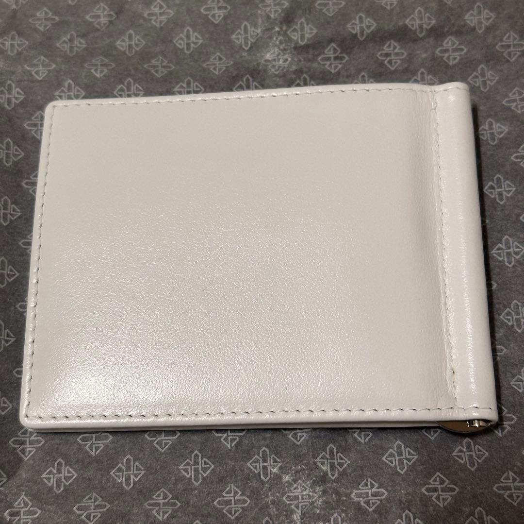 S*n様 【新品】 エッティンガー マネークリップ (小銭入れ有) ホワイトカー