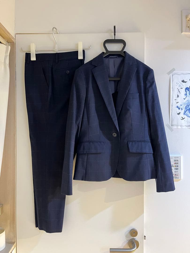 THE SUIT COMPANY COOL MAX スーツセットアップ ネイビー