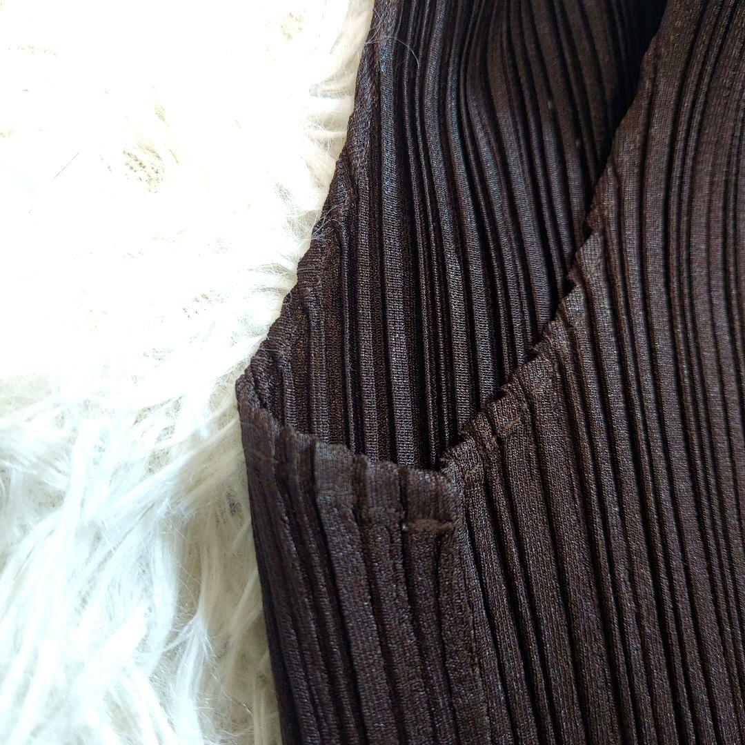 プリーツプリーズ　イッセイミヤケ　大きいサイズ　ワンピース　ロングタンクトップ