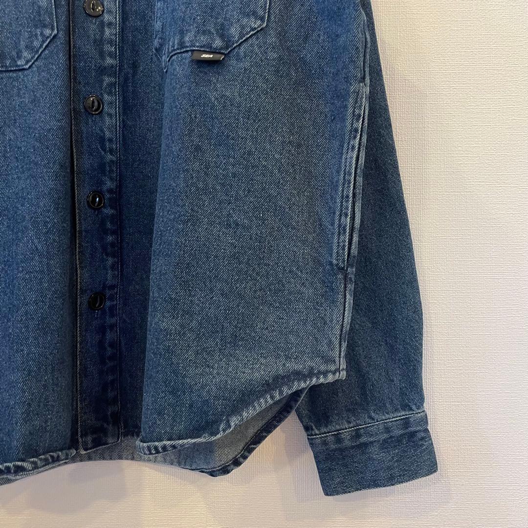 WIND AND SEA WORKER SHIRT DENIM ウィンダンシー