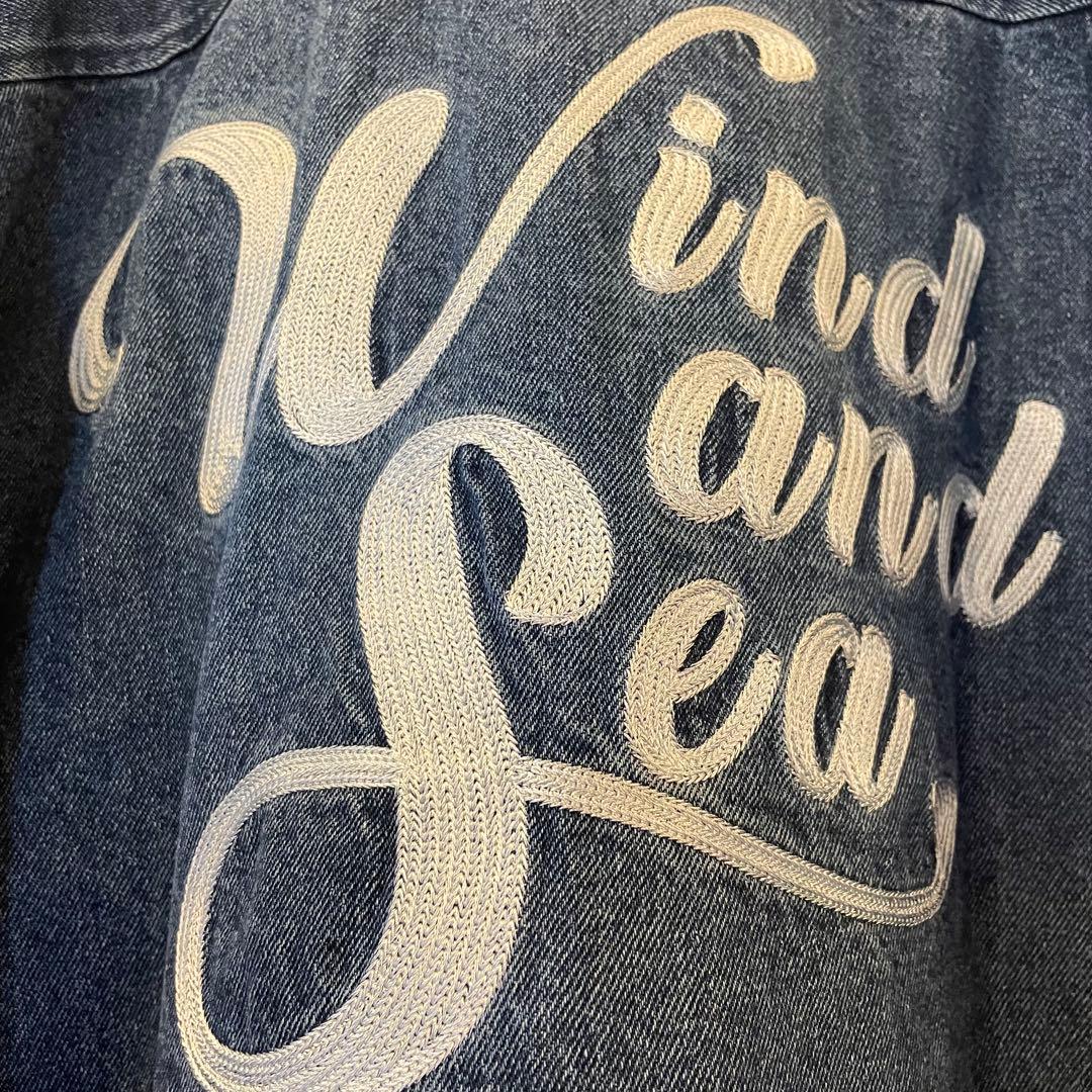 WIND AND SEA WORKER SHIRT DENIM ウィンダンシー