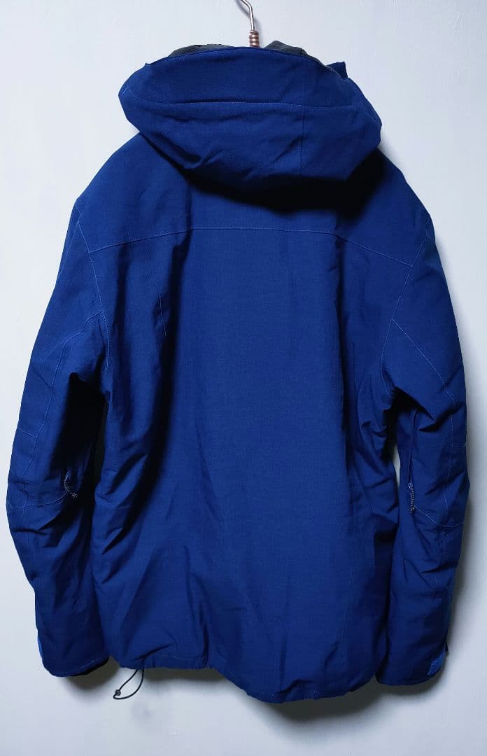 【SALOMON サロモン】スキーウェア ブルー 中綿 保温 メンズM