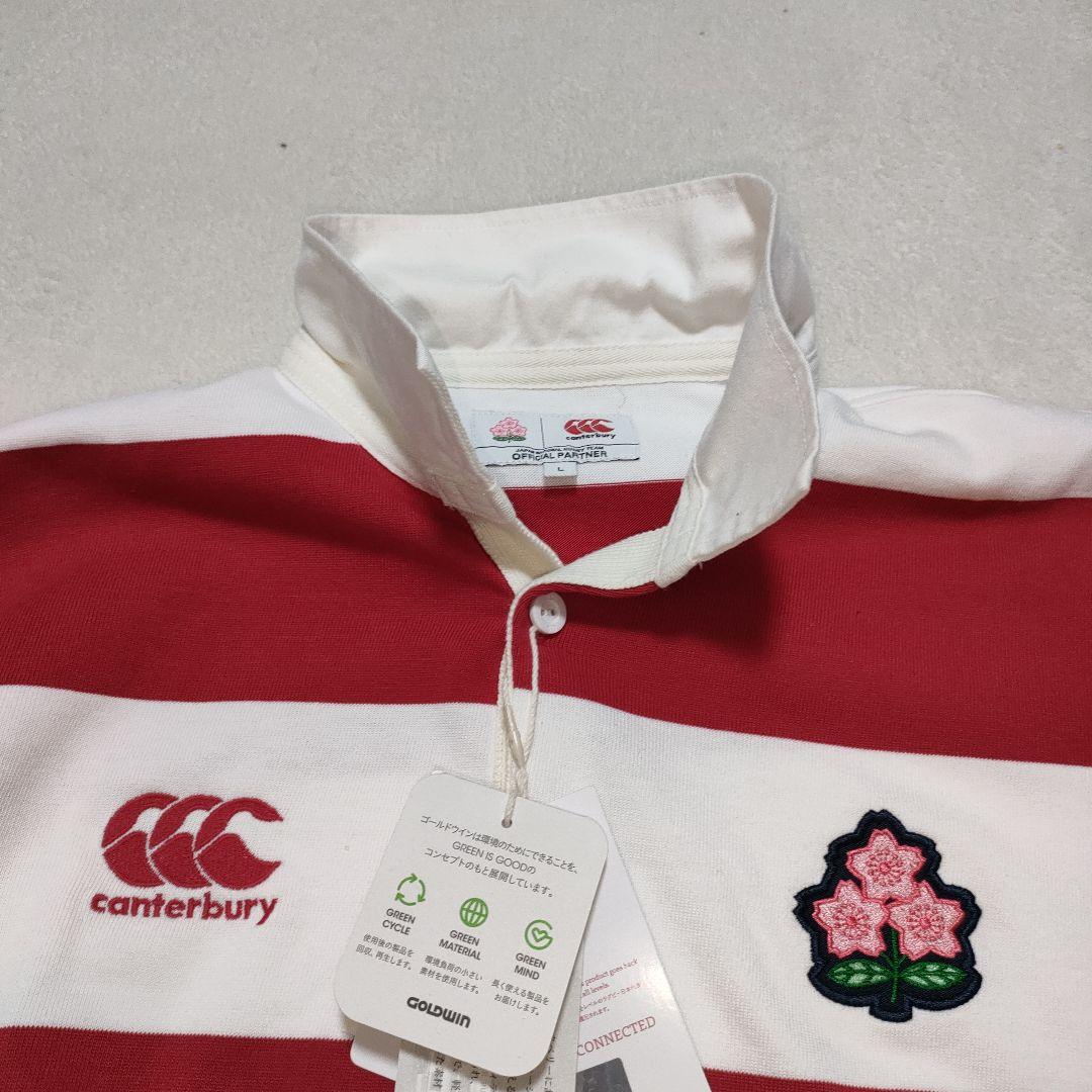 カンタベリー　日本代表ラグビー ラガーシャツ Lサイズ