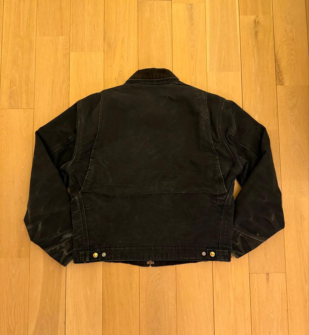 カーハート デトロイトジャケット J01 BLK 40 メキシコ製 ブラック