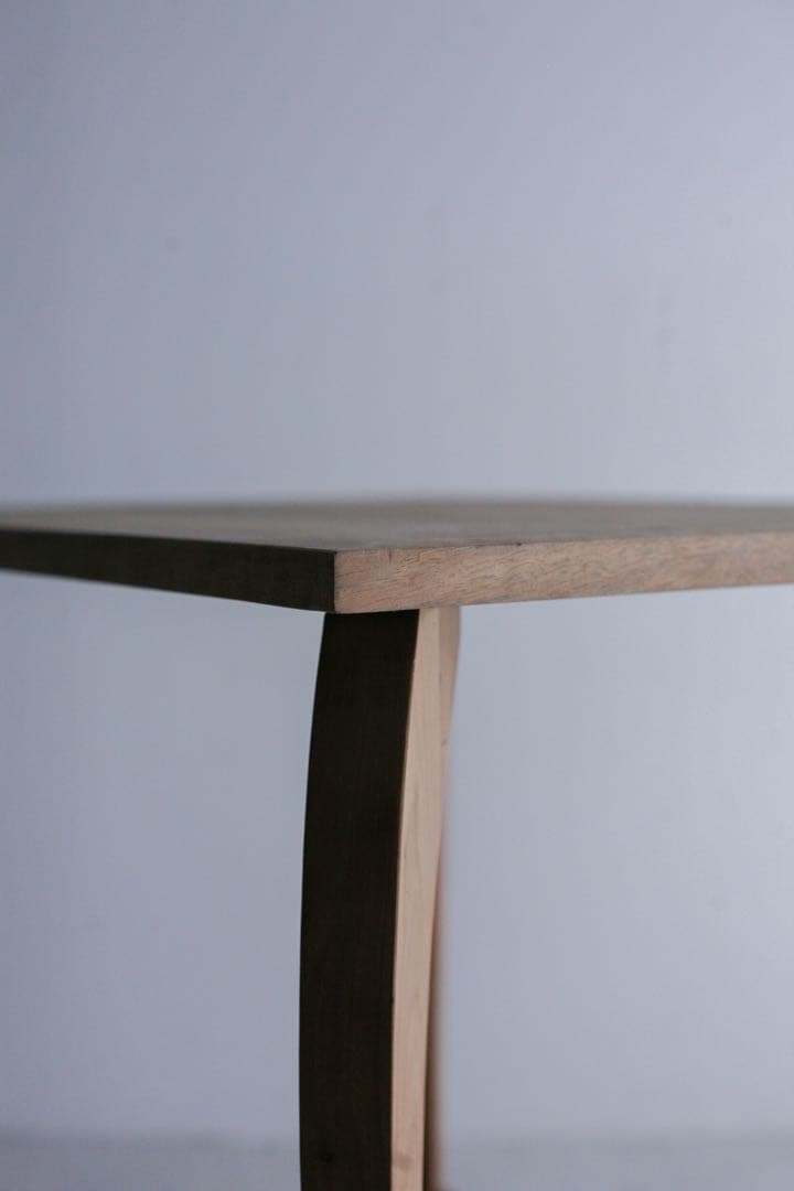 フランス　サイドテーブル　ダイニングテーブル　　無垢材　ブロカント　古家具