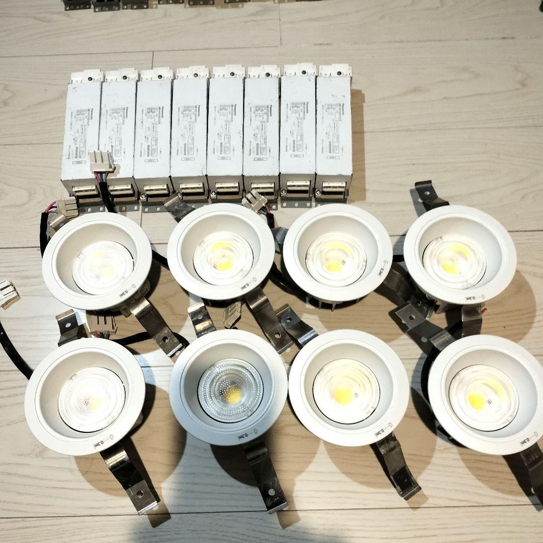 Panasonic ダウンライト 8個