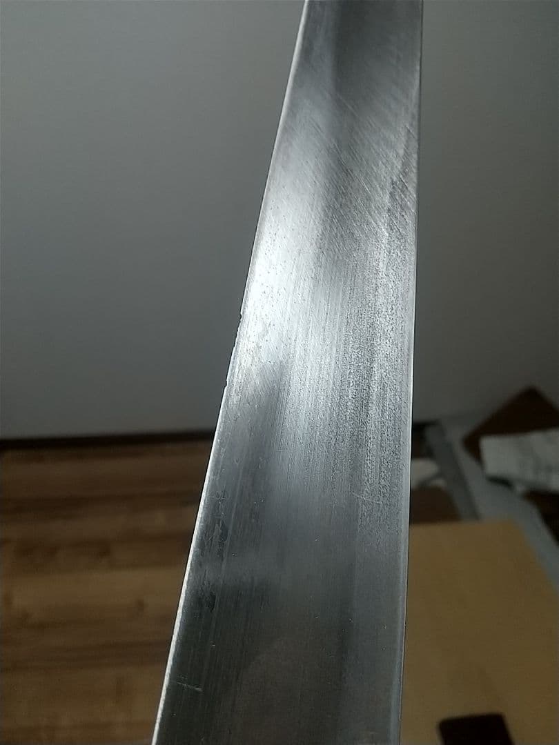 え*ン様 【数回使用のみ】雪籐 鮪包丁 540mm 全長80cm 鞘なし オブジ