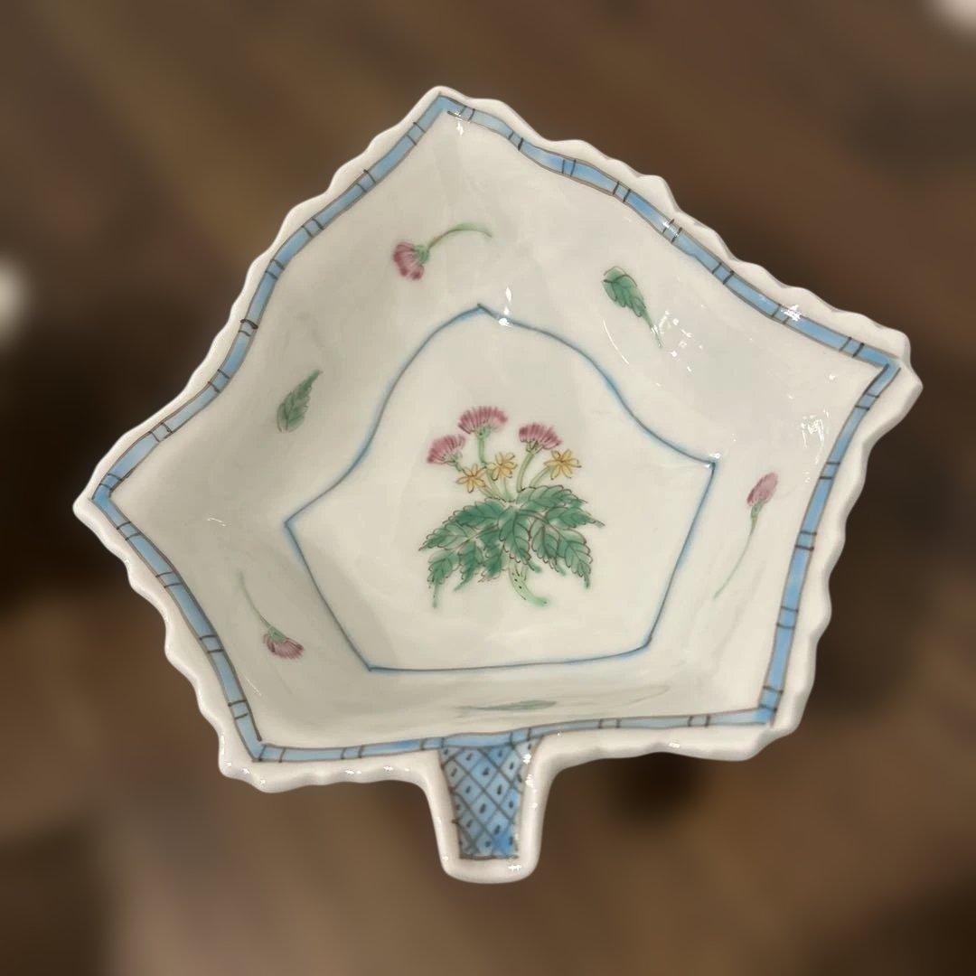 うつわ藍水　葉型小鉢　5種セット