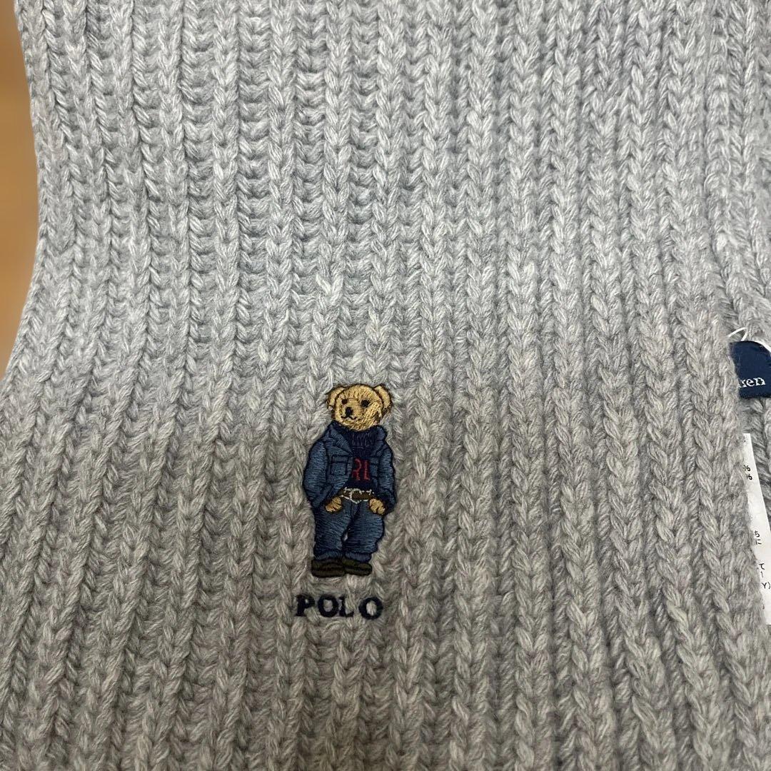 セール！Polo by Ralph Lauren リブ編みマフラー