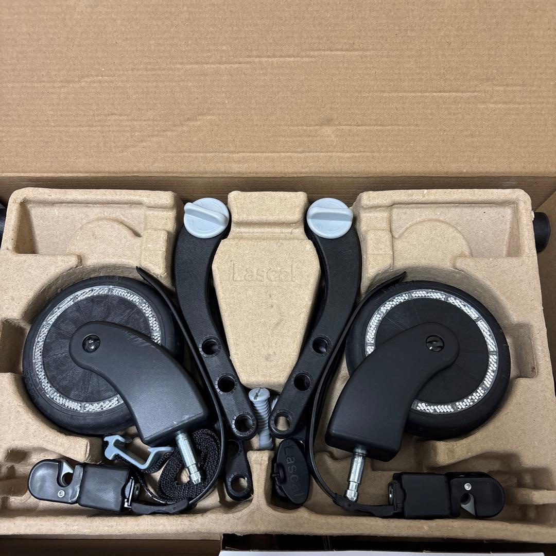 [サドル未使用、美品]Lascal ラスカル 座れる バギーボード マキシプラス