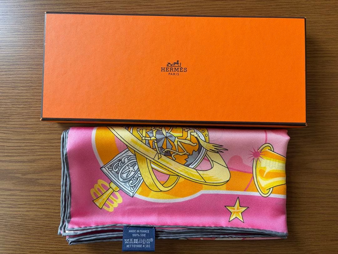極美品✨HERMESエルメス　スカーフ