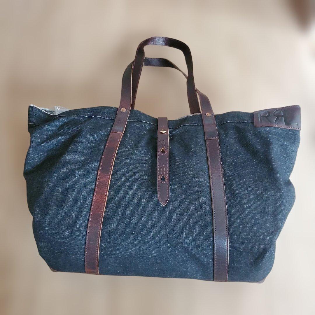 RRL ダークデニム トートバッグ