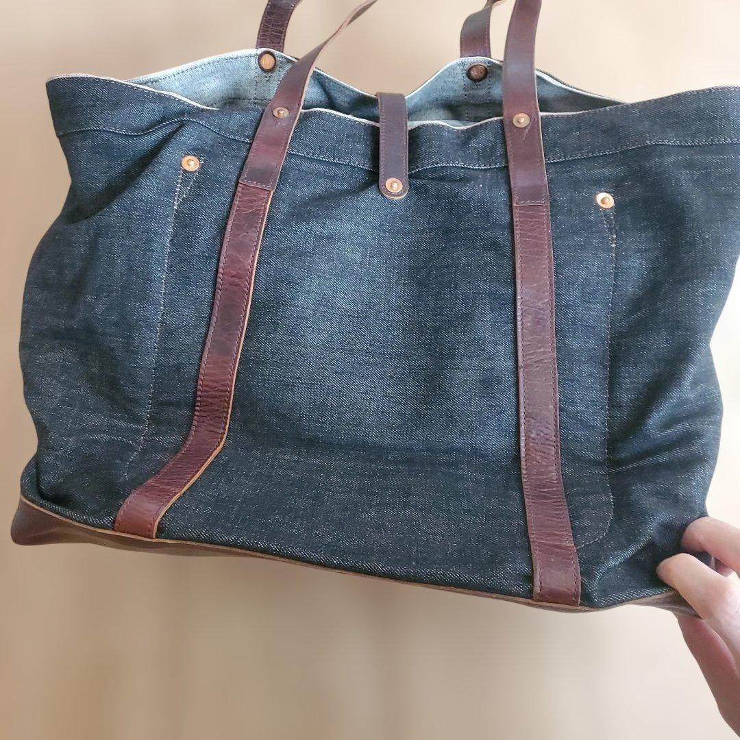RRL ダークデニム トートバッグ