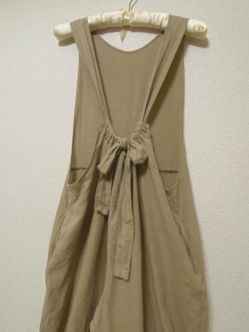 レッドチョップワークス リネンバックリボンサロペット CANALJEAN