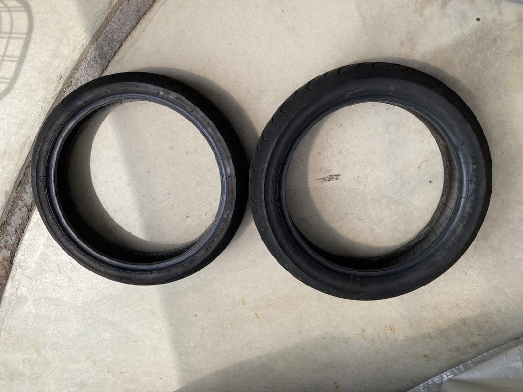 IRC RX-03 SPEC R 110/70-17 140/70-17 中古