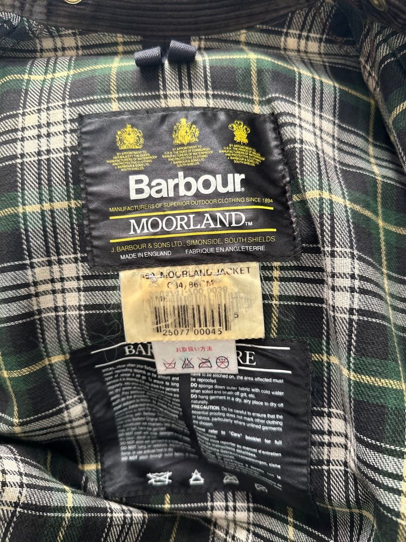 90s Barbour Moorland バブアー ムーアランド ヴィンテージ