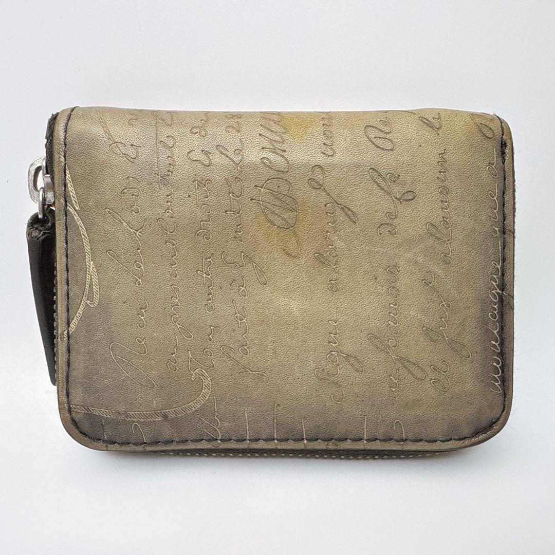 ベルルッティ カリグラフィ ワパ ケース ラウンドジップウォレット 美品