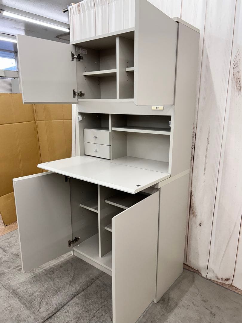 KOKUYO　ビジネス食器棚　ライトグレー定価約￥231000