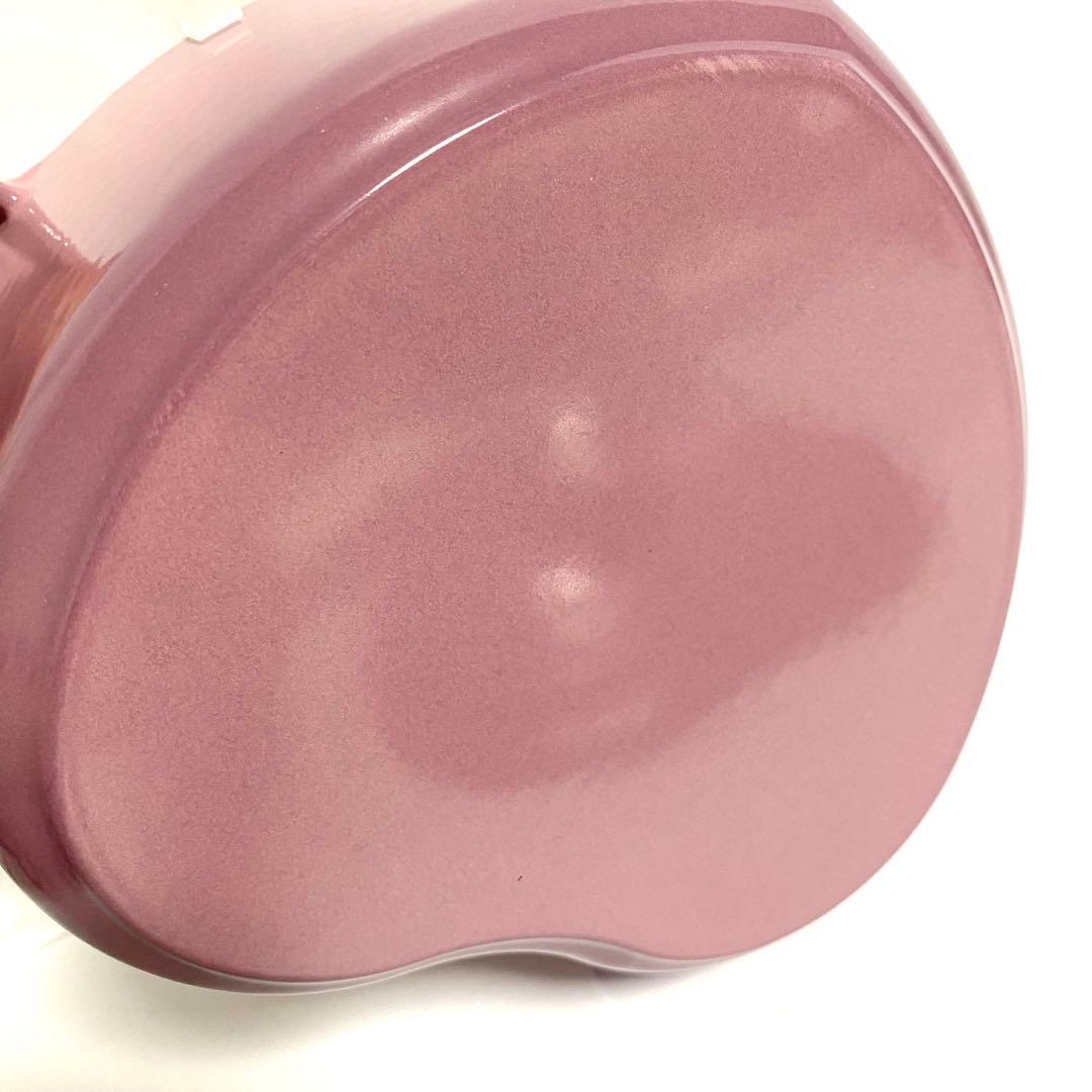 ル・クルーゼ ハート型 ココット両手鍋 ココットダムール ピンク