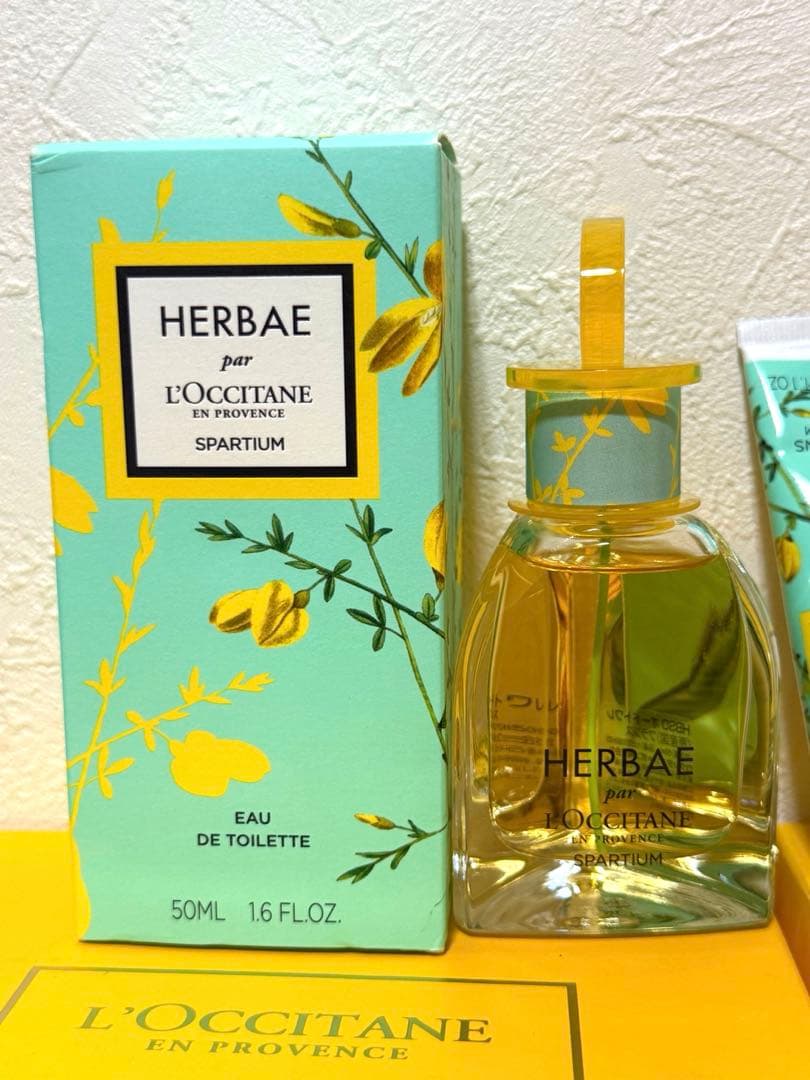 【未使用】ロクシタン エルバガーデン オードトワレ ＋ハンドクリーム　セット