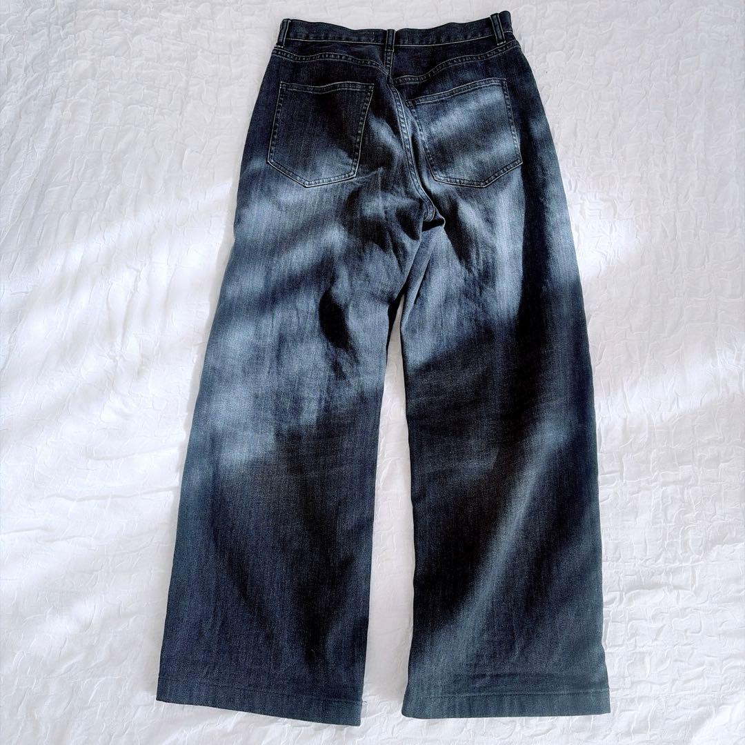 【23区デニム】美品✨2025 洗える ストレッチ ワイドパンツ 滝沢眞規子さん