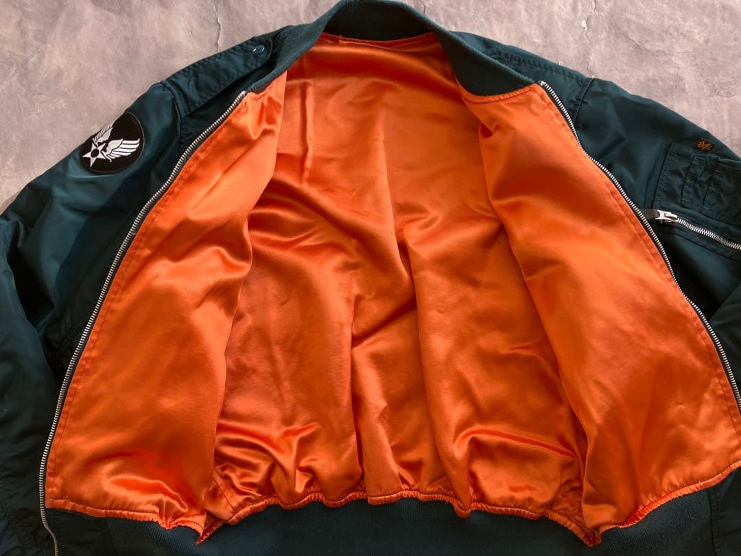 L-2B 軽量 ミリタリー フライトジャケット ライトゾーン アメリカ軍USAF