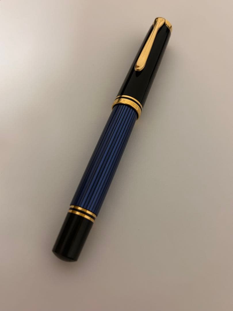 ペリカンR800 ローラーボール　青縞 ペリカン最高峰モデル ※名入れあり