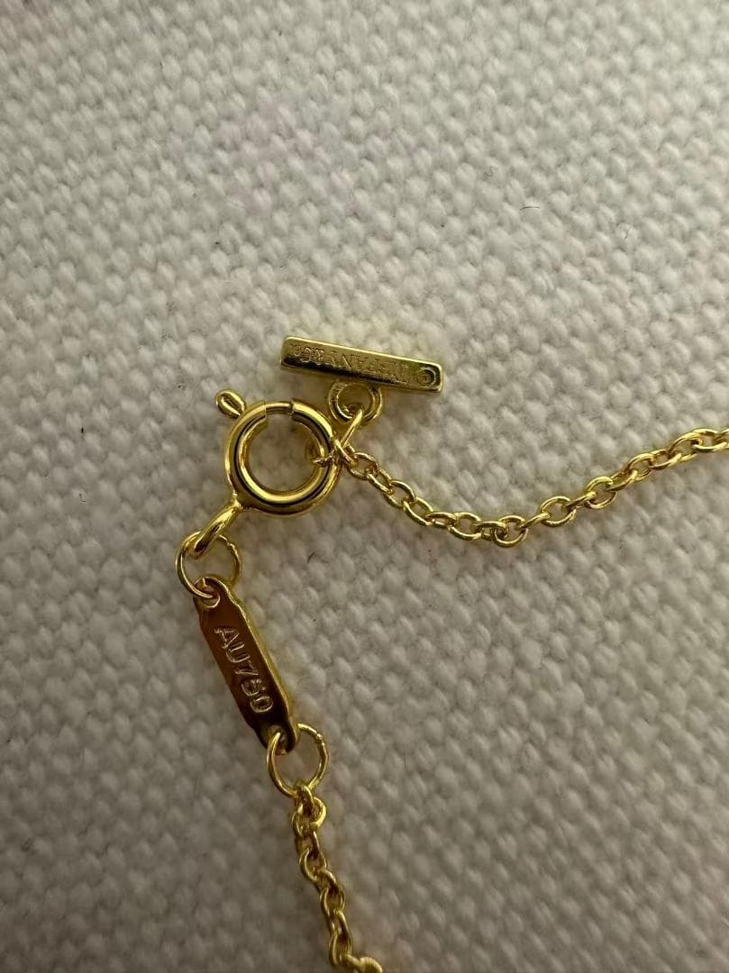 極美品 Tiffany & Co. ゴールドネックレス