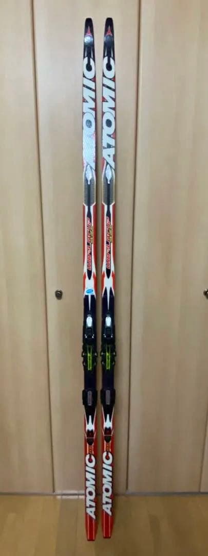 ① クロスカントリースキー atomicアトミックスケーティングスキー185cm