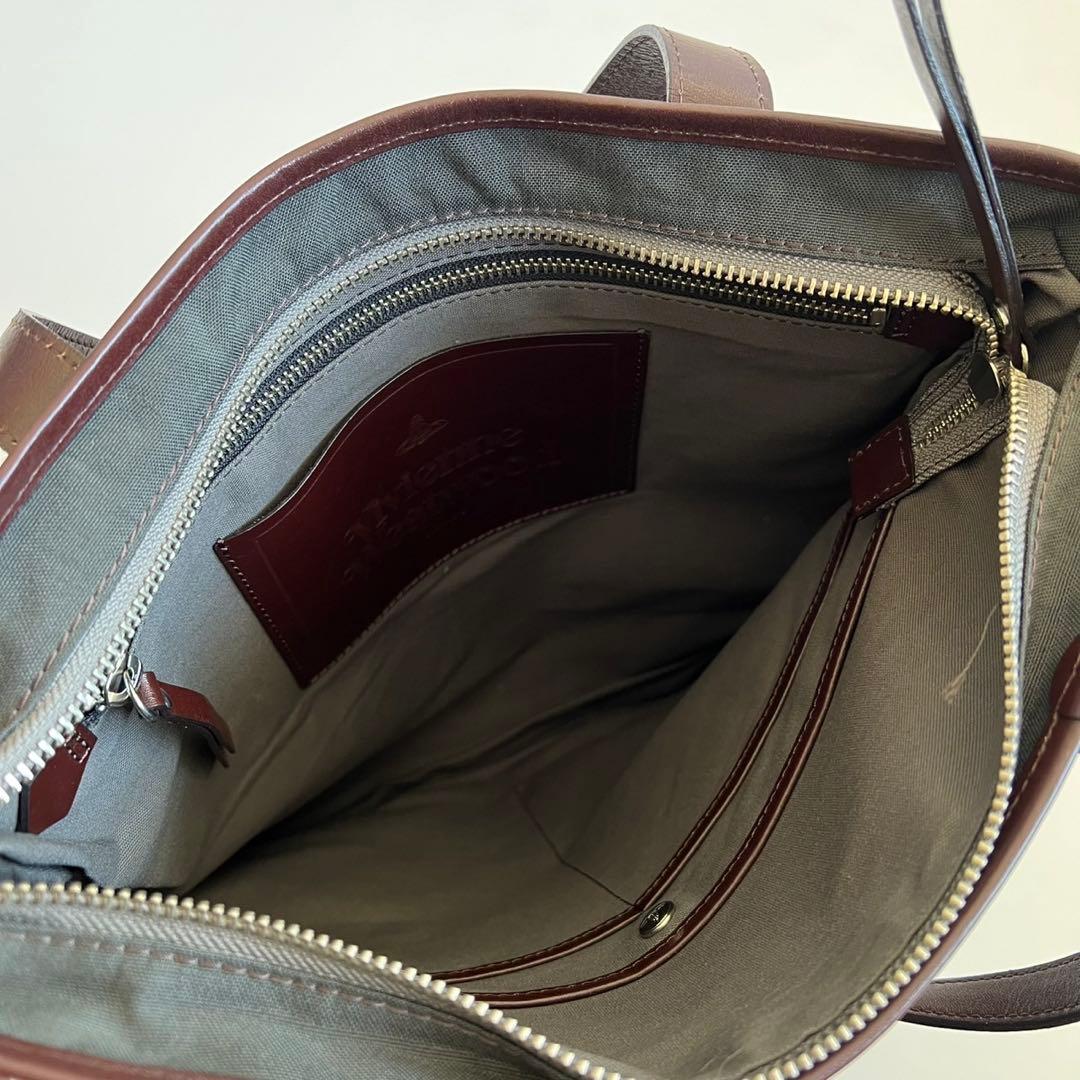 バッグ Vivienne Westwood MAN LEATHER TOTE BAG