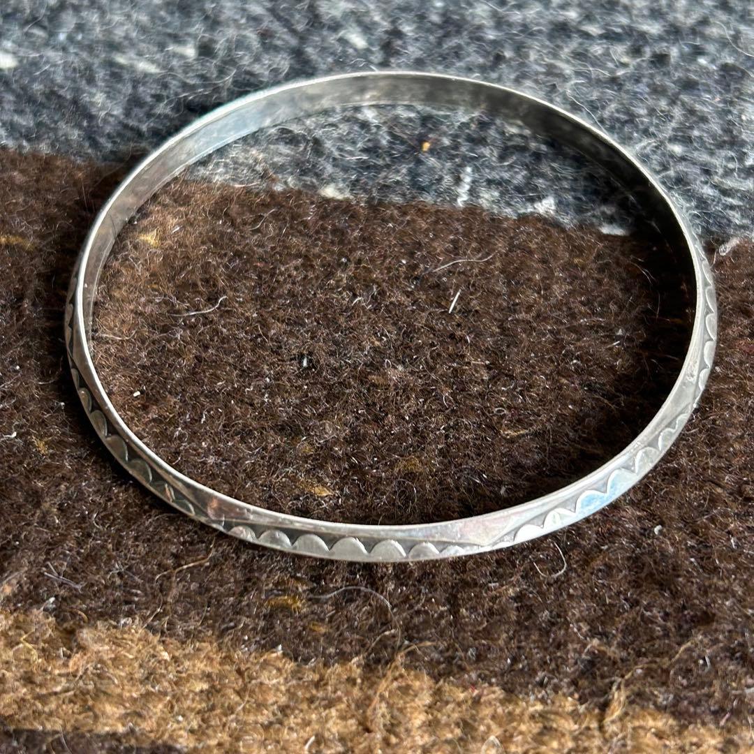 NAVAJO バングル Sterling elaine tahe シルバー925