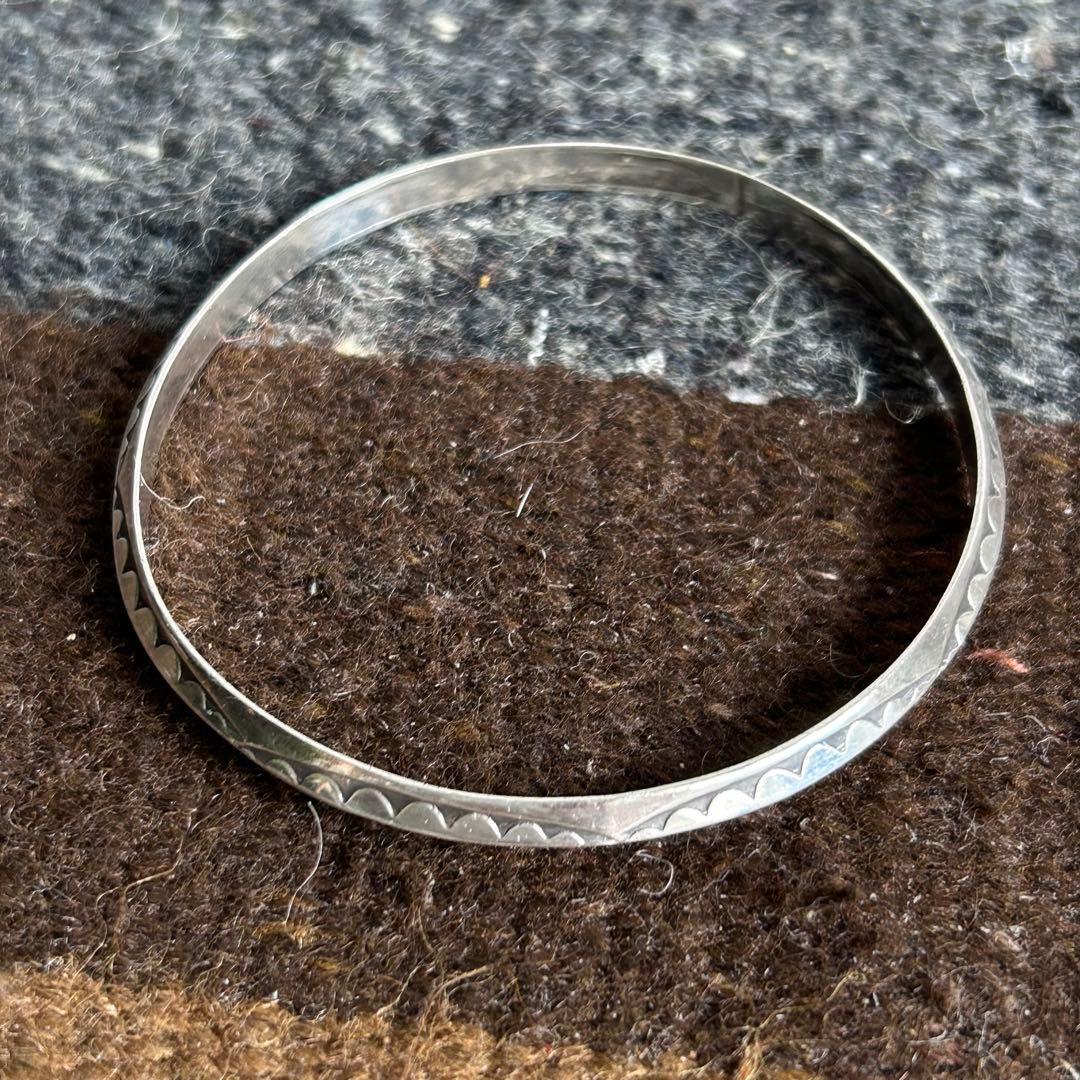 NAVAJO バングル Sterling elaine tahe シルバー925