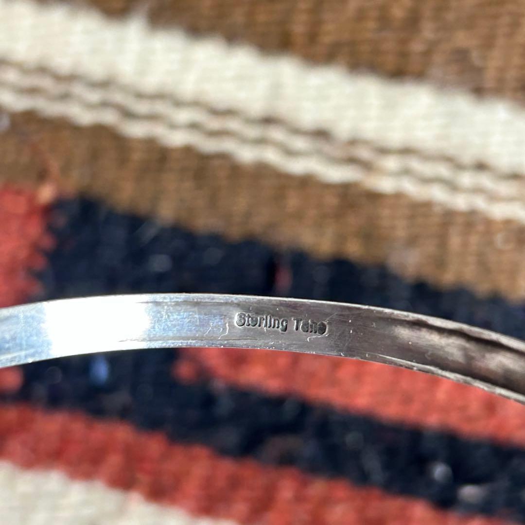 NAVAJO バングル Sterling elaine tahe シルバー925