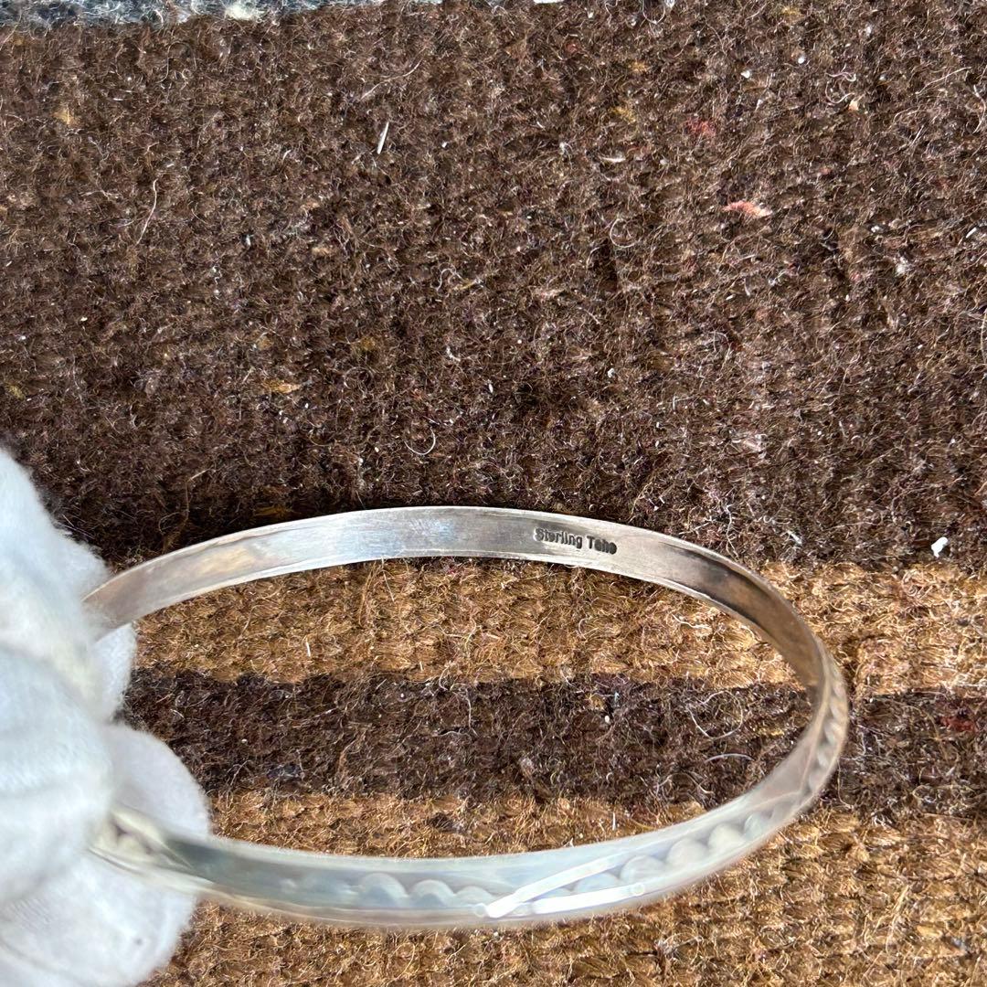NAVAJO バングル Sterling elaine tahe シルバー925