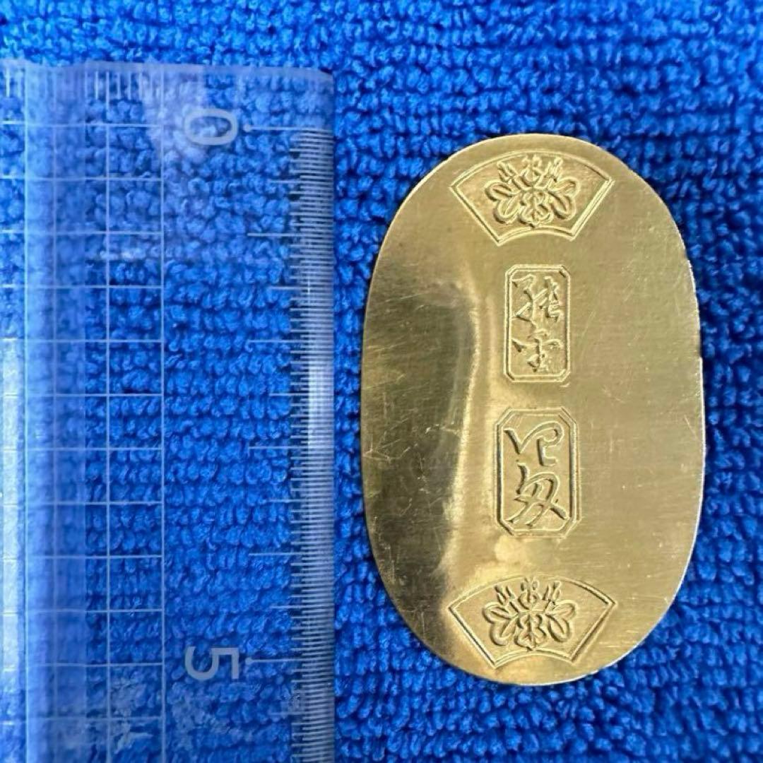 徳力本店　小判15g 純金　純銀　2枚セット