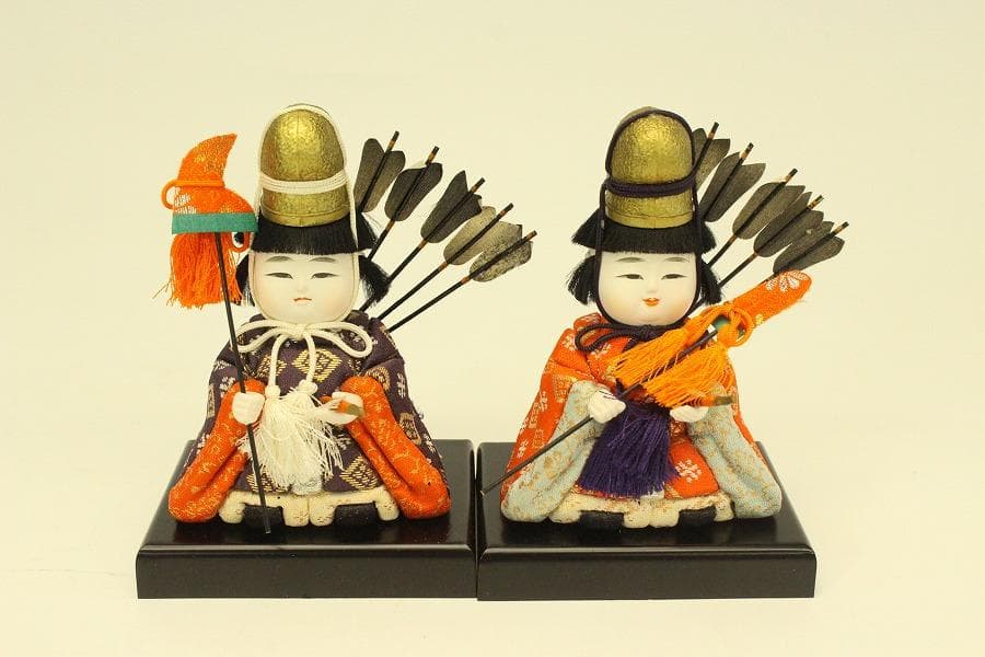 雛司 光陽 豆雛 木目込人形 揃い(A982)