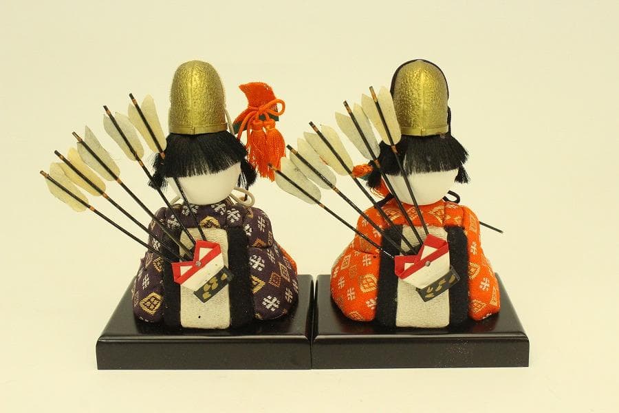 雛司 光陽 豆雛 木目込人形 揃い(A982)