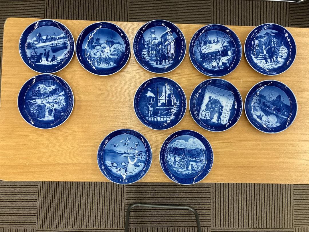 ロイヤルコペンハーゲン　イヤープレート　11枚まとめ