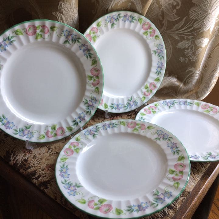 英国製  Worcester【English Garden】4枚