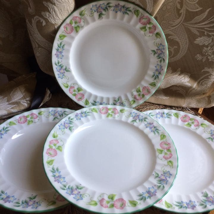 英国製  Worcester【English Garden】4枚