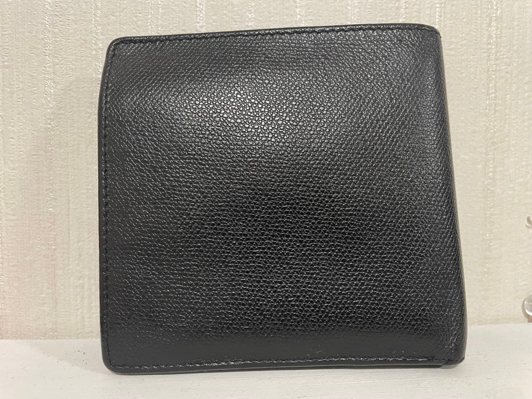 国内正規品　CHANEL シャネル　二つ折り財布　黒　キャビアスキン　ココマーク