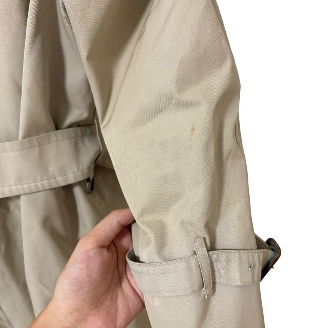 Burberry's ベージュ トレンチコート ダブルブレスト大きいノバチェック