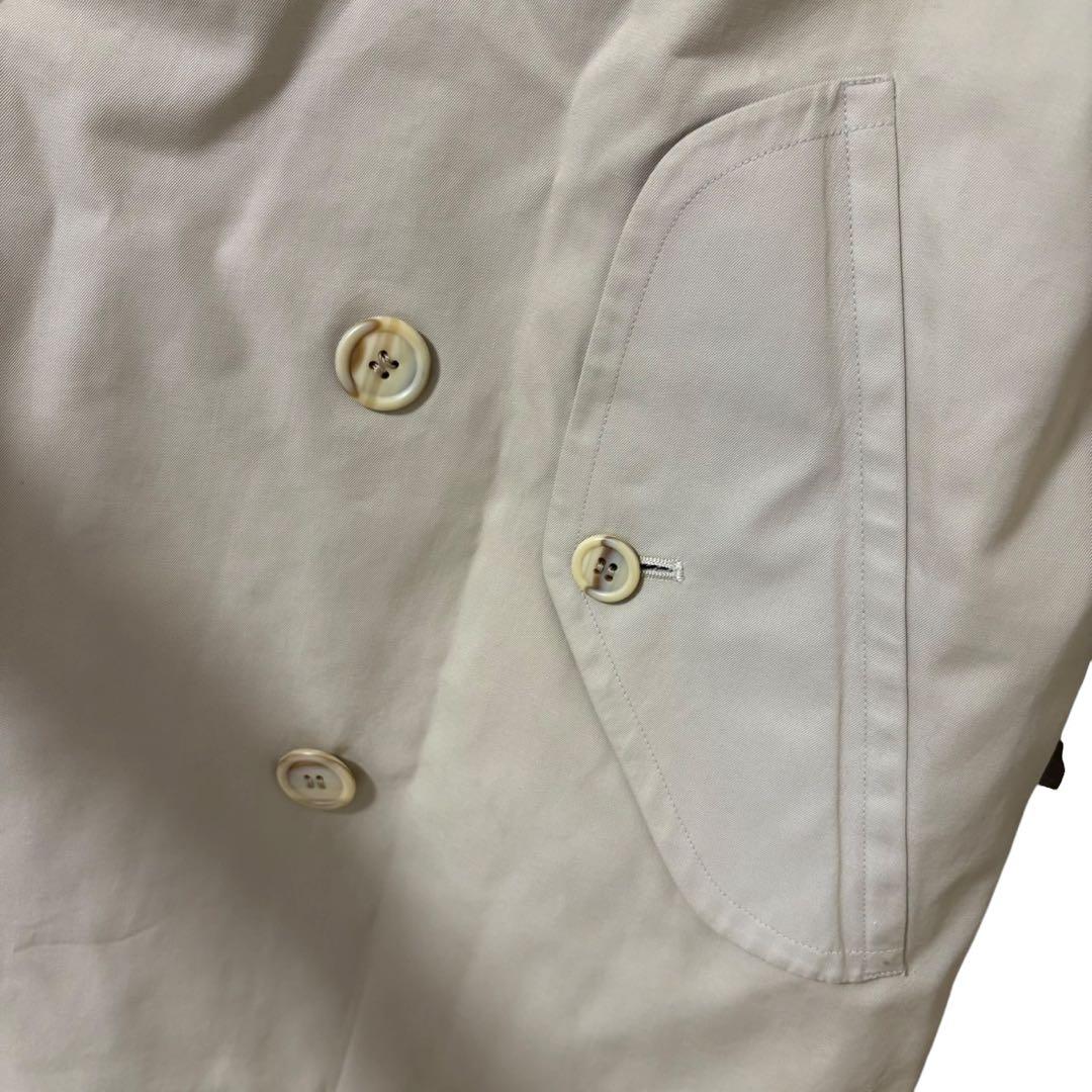 Burberry's ベージュ トレンチコート ダブルブレスト大きいノバチェック