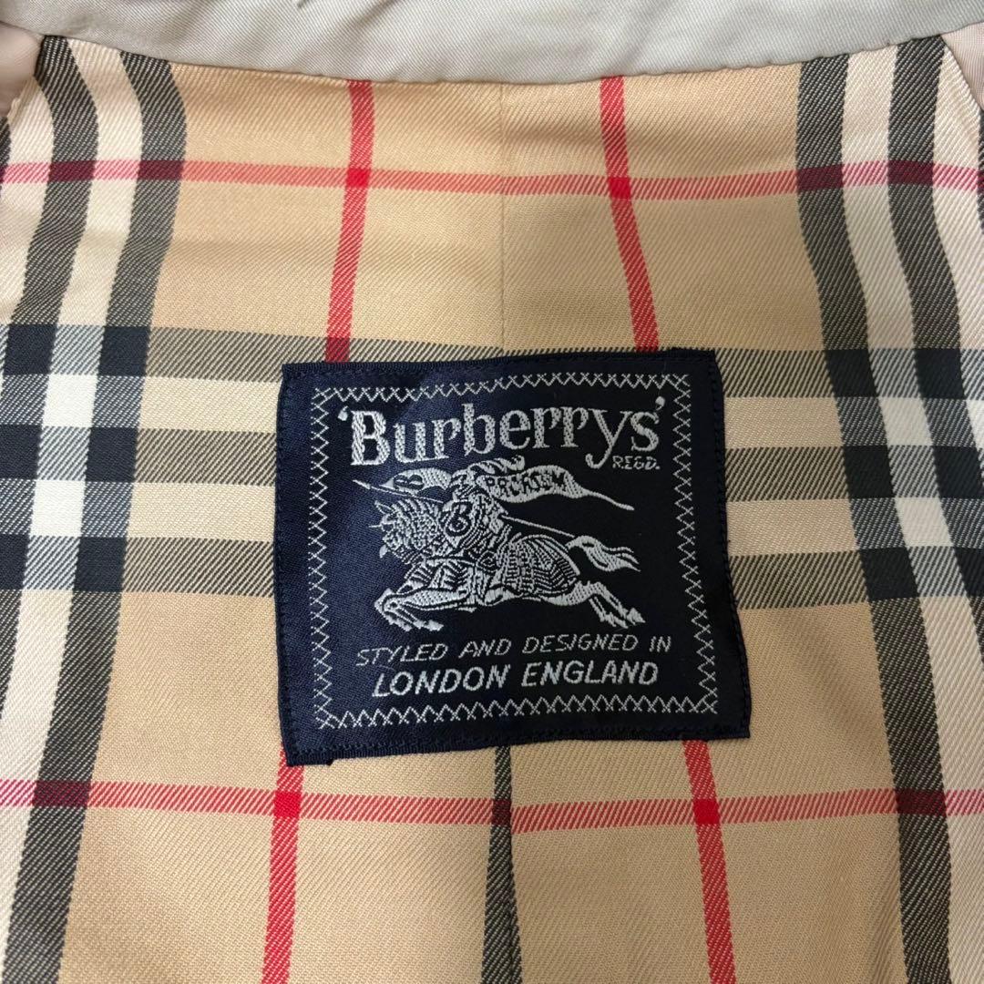 Burberry's ベージュ トレンチコート ダブルブレスト大きいノバチェック