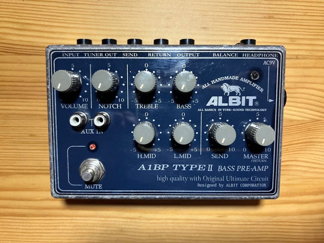 ALBIT A1BP TYPE II ベースプリアンプ　アルビット