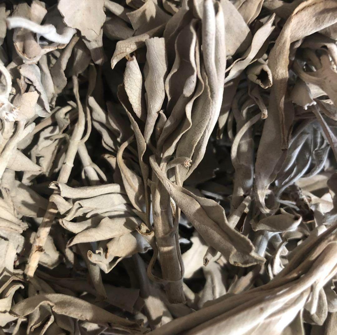 激安価格タイムセール☆無農薬ホワイトセージ枝付きクラスター1KG業務用価額